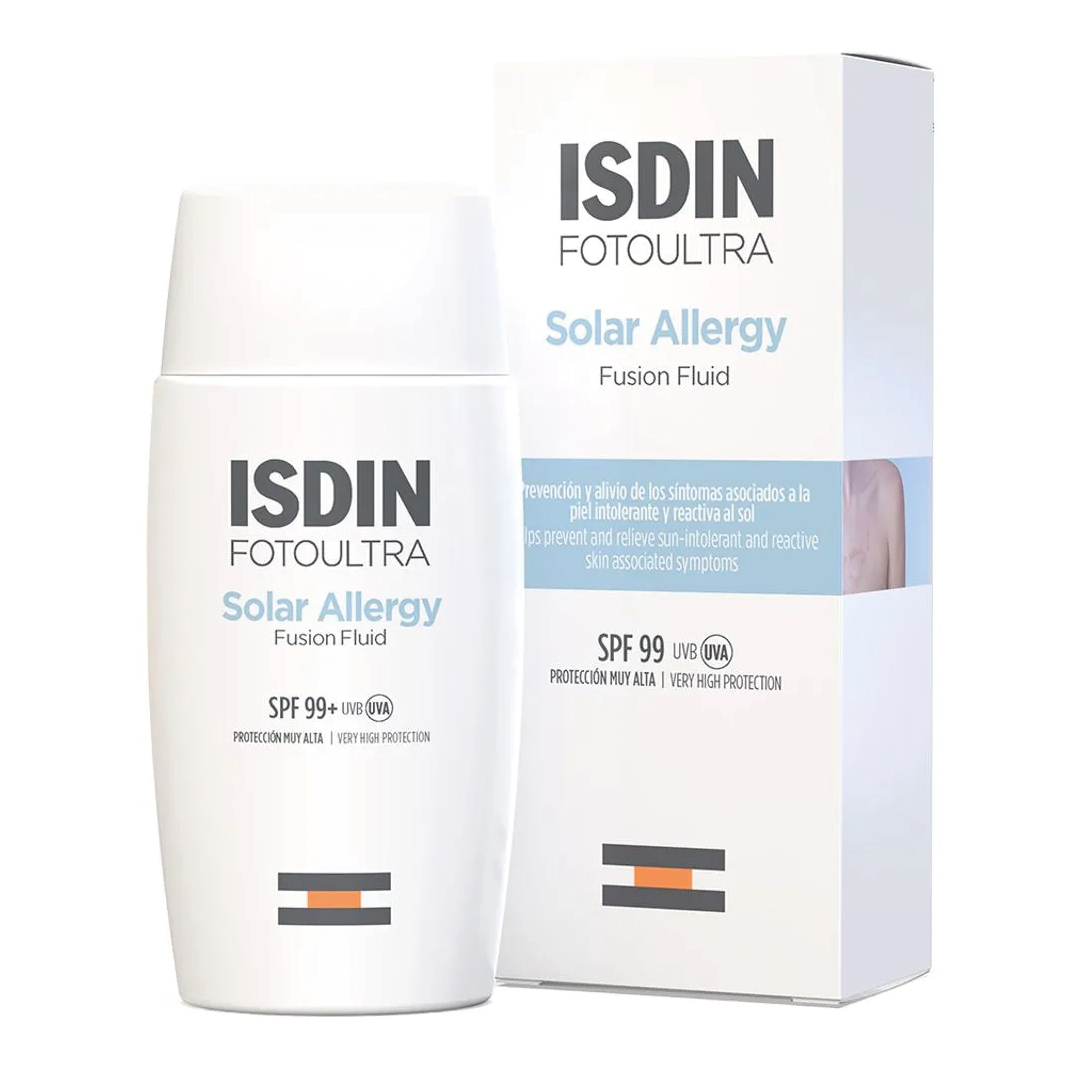 ISDIN PROTECTOR SOLAR FACIAL FOTOULTRA SOLAR ALLERGY FPS 99 X 50 ML.